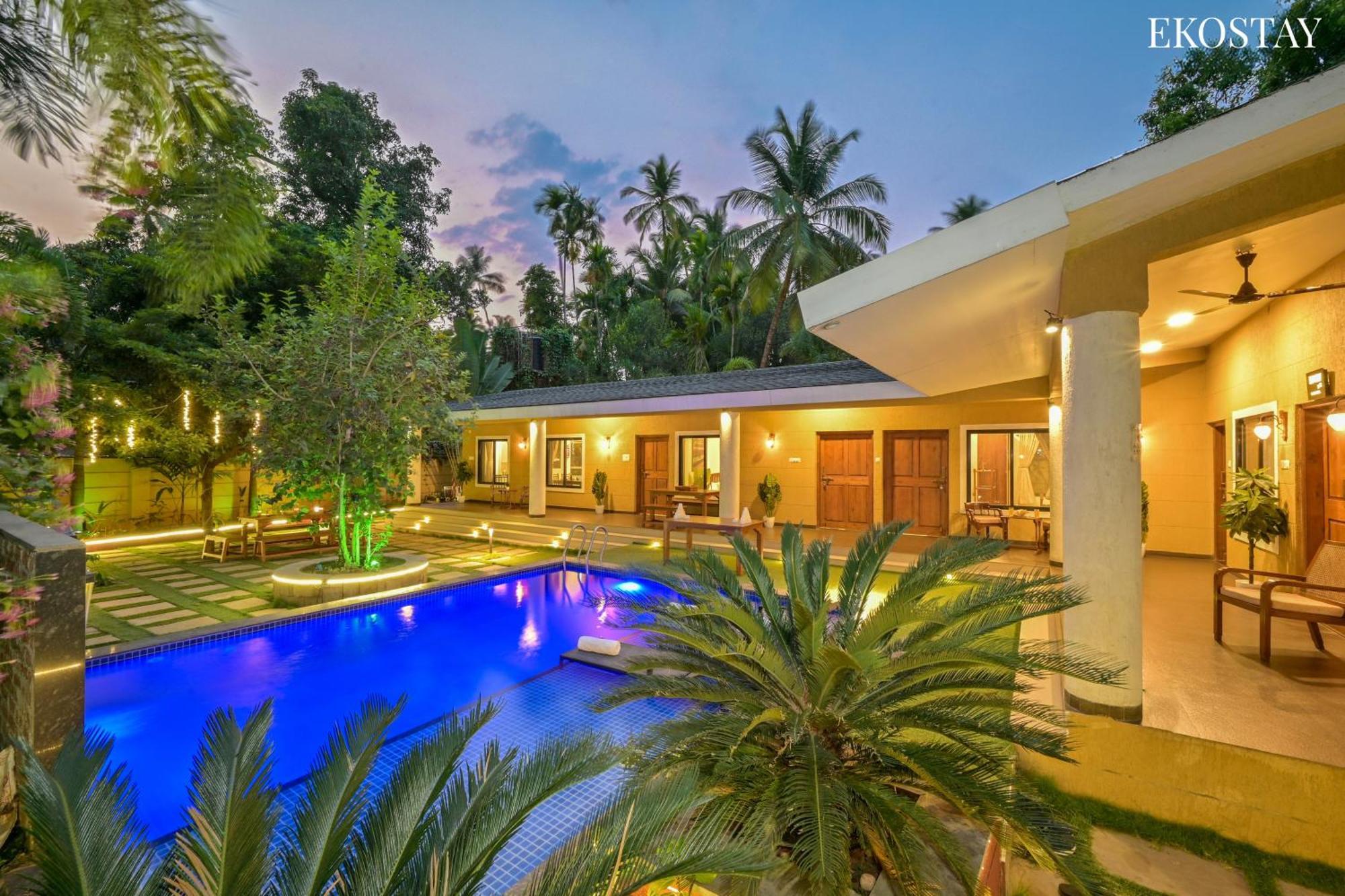 Eko Stay Gold- Casa Zul Villa Alībāg Ngoại thất bức ảnh