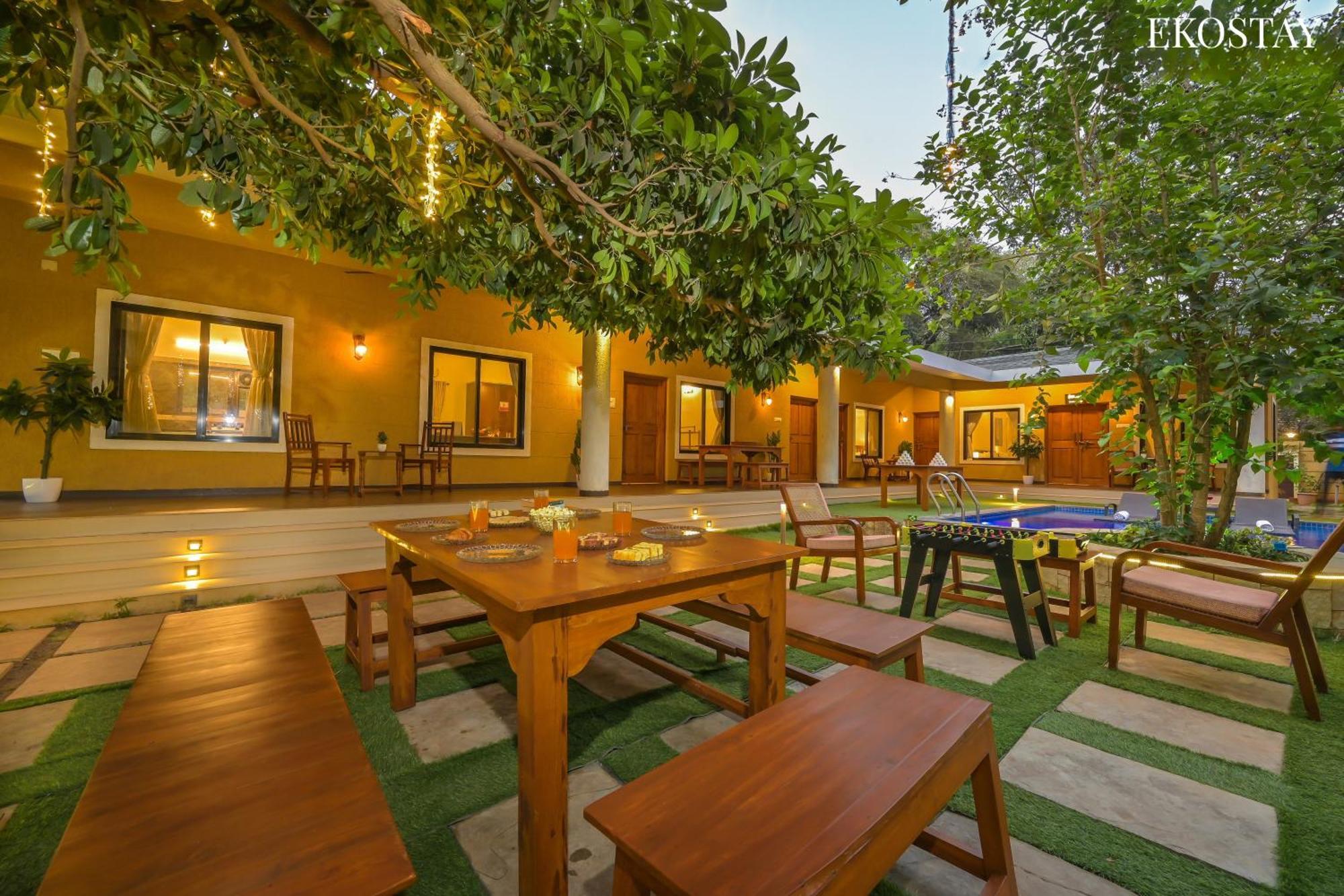 Eko Stay Gold- Casa Zul Villa Alībāg Ngoại thất bức ảnh